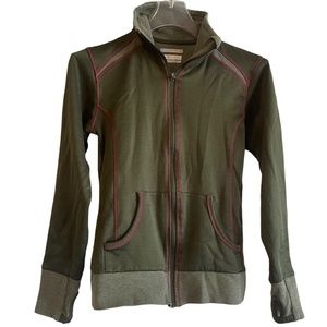 Columbia Full Zip Omni Wick Green Jacket Sz‎ S
